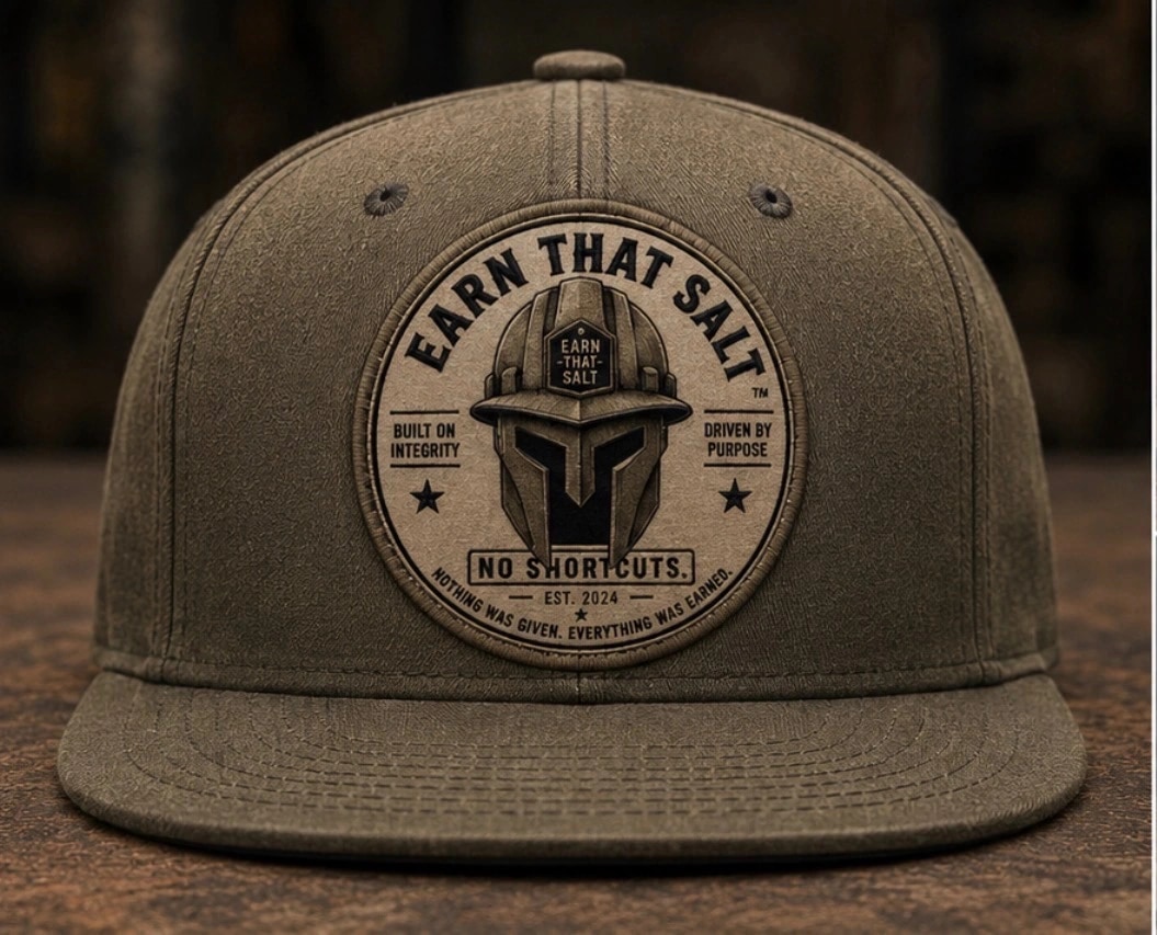 Earn That Salt embroidered hat